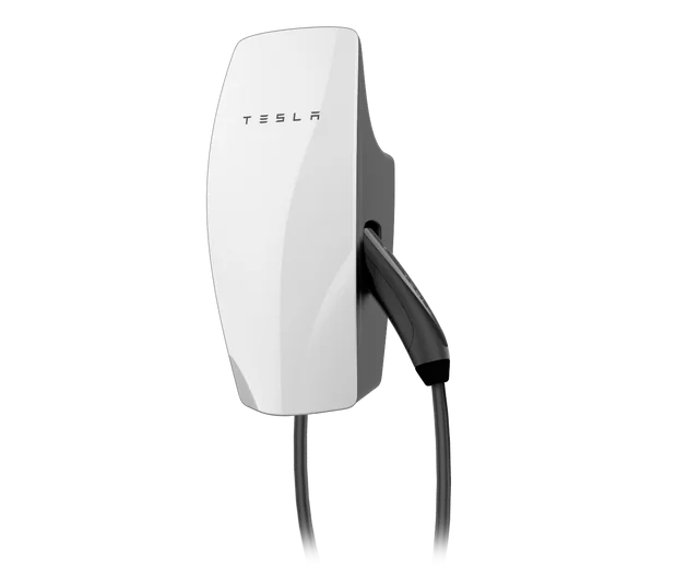 Tesla Wall Connector 3 tesla side box profile